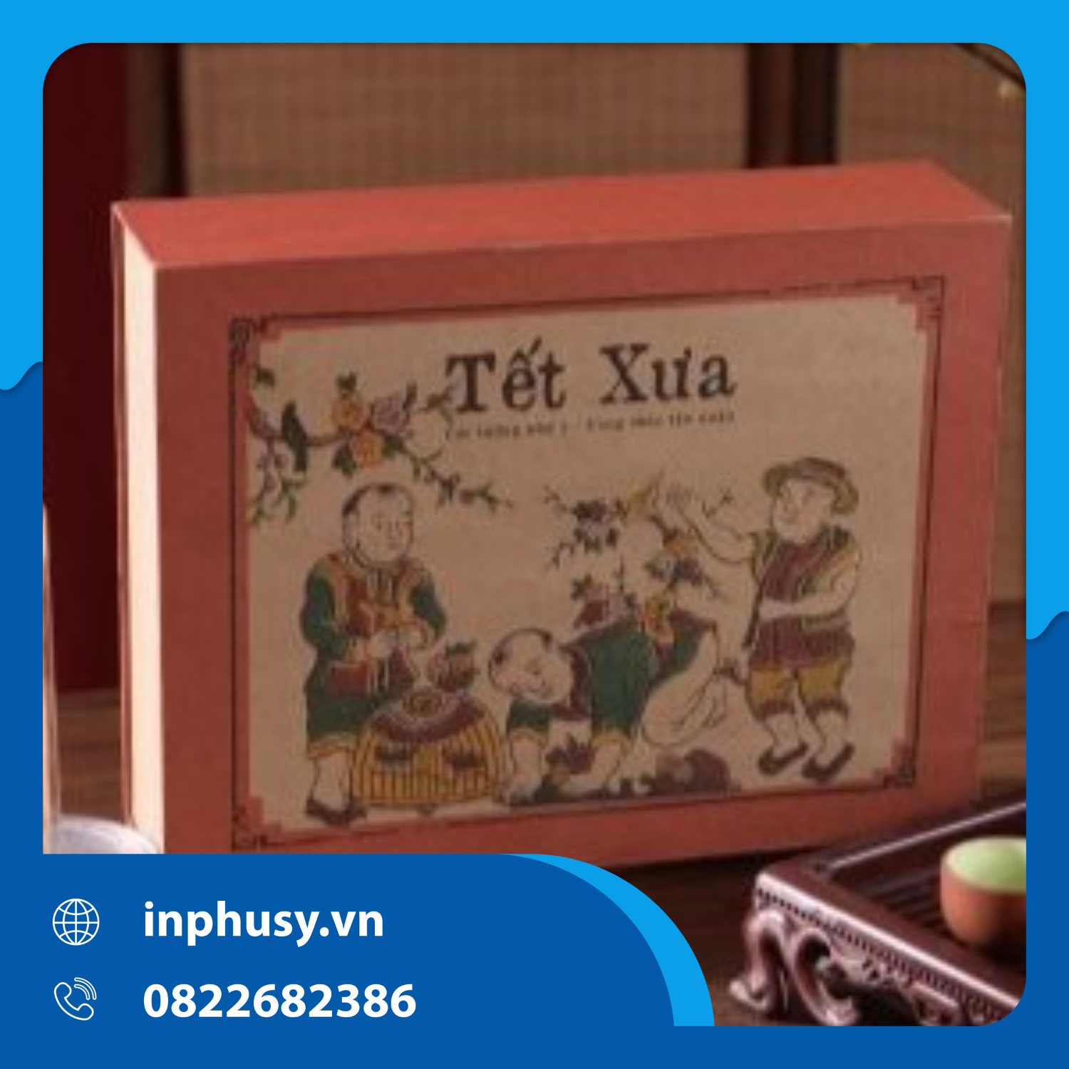Hộp quà tết xưa
